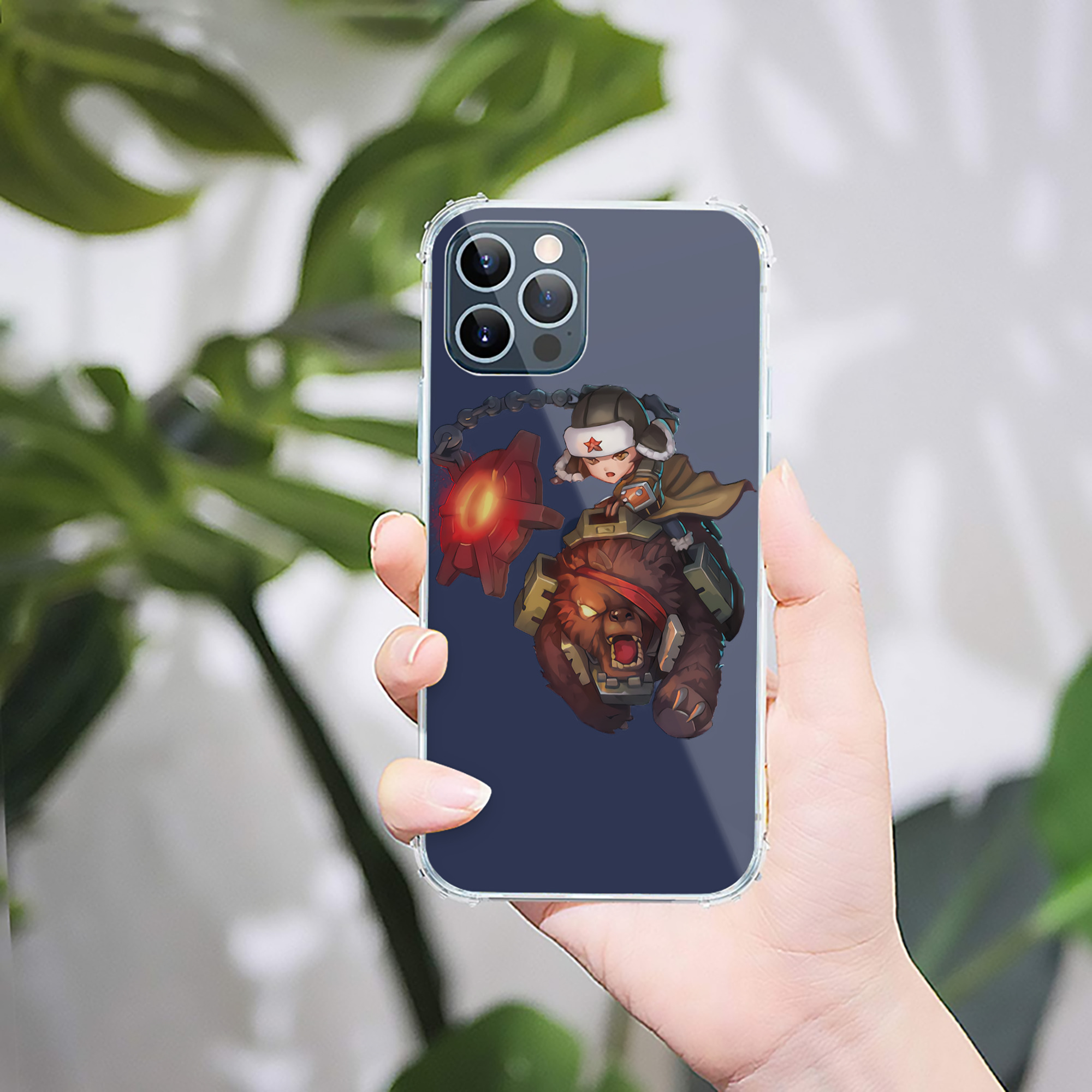 （画像用） リーグ・オブ・レジェンド League of Legends LOL 【iPhone 12シリーズ対応】透明スマホケース（クリアソフトケース）